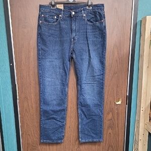Levi's Size 36x32 Medium Wash 514 Straight Stretch Jean